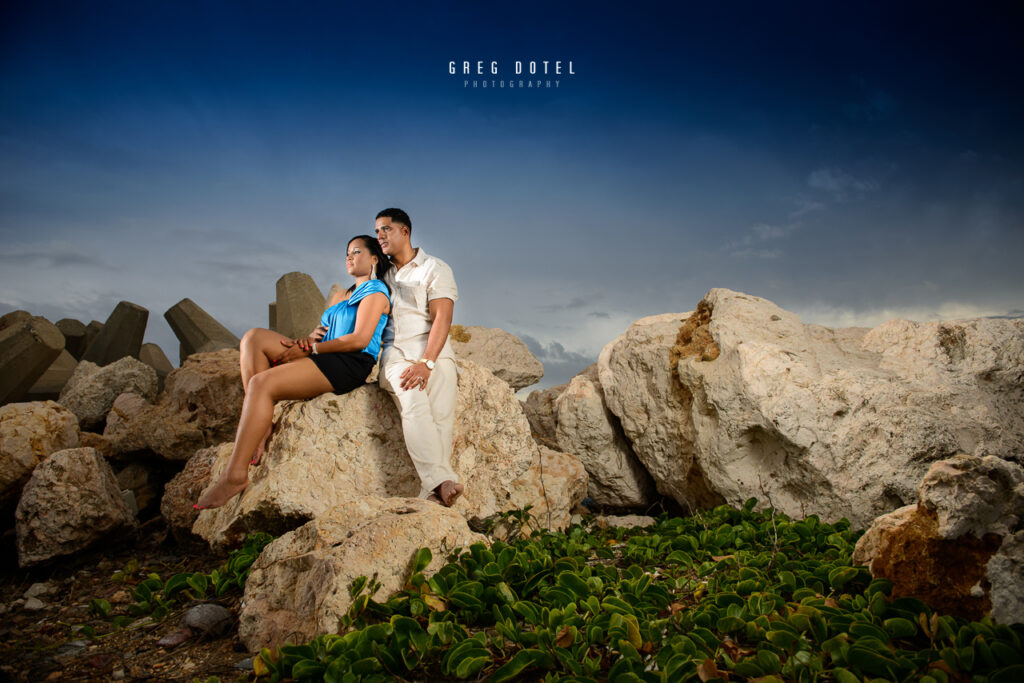 sesion de fotos de novios para boda en santo domingo por greg dotel photography