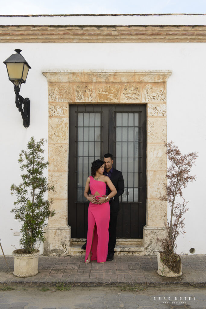 Fotografo de bodas y sesión de novios en la Zona Colonial de santo domingo republica dominicana