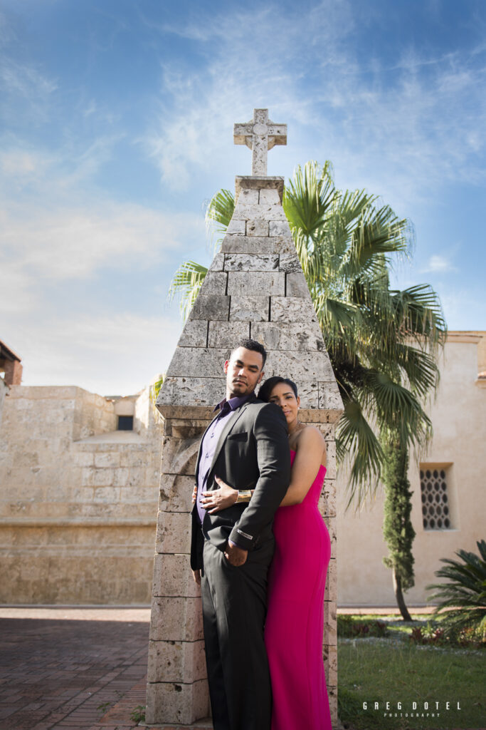 fotografo de bodas y sesión de novios en la Zona Colonial de santo domingo republica dominicana