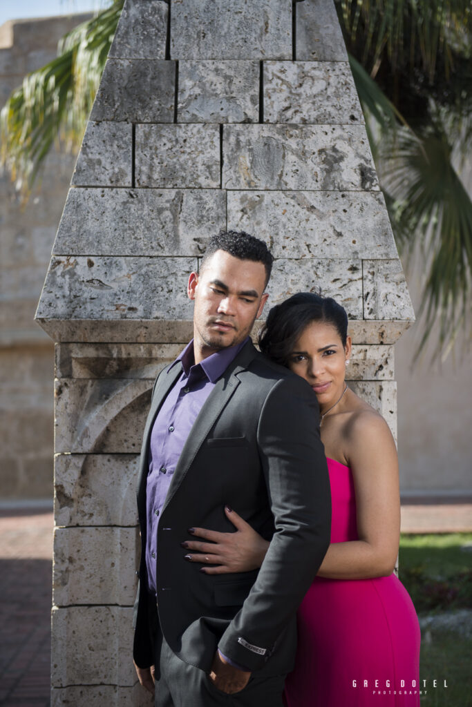 fotografo de bodas y sesión de novios en la Zona Colonial de santo domingo republica dominicana