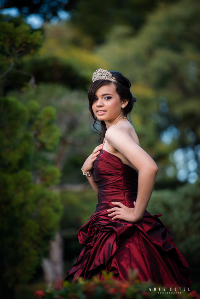 fotografo quinceañeras en el jardin botanico en santo domingo, republica dominicana