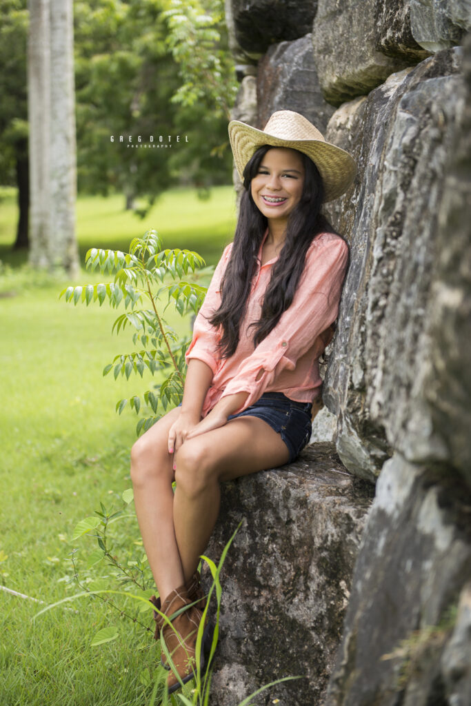 Fotografo de quinceaneras en el jardin botanico de Santo Domingo, Republica Dominicana