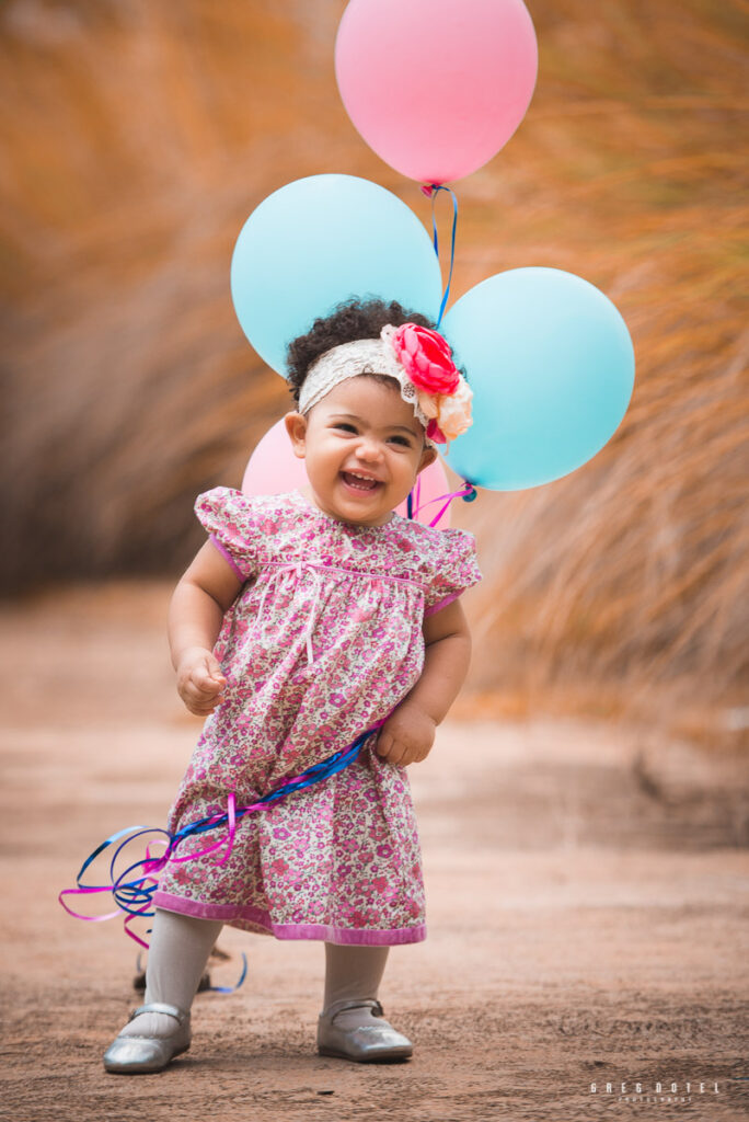 Sesión de fotos celebrando el cumpleaños de las niñas de Jennifer en parque Mirador Sur de Santo Domingo, Republica Dominicana