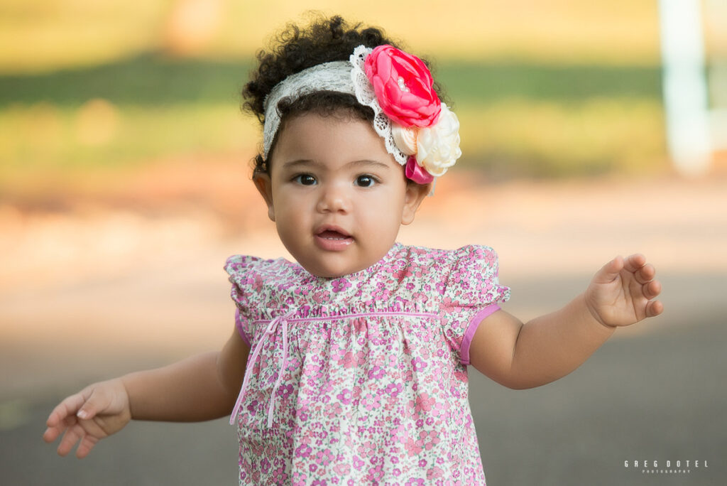 Sesión de fotos celebrando el cumpleaños de las niñas de Jennifer en parque Mirador Sur de Santo Domingo, Republica Dominicana