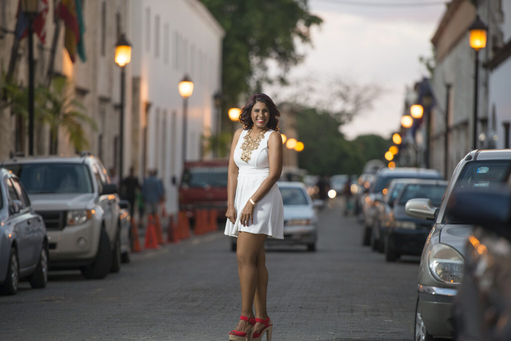 Sesión de fotos de retratos en la Zona Colonial de Santo Domingo, República Dominicana