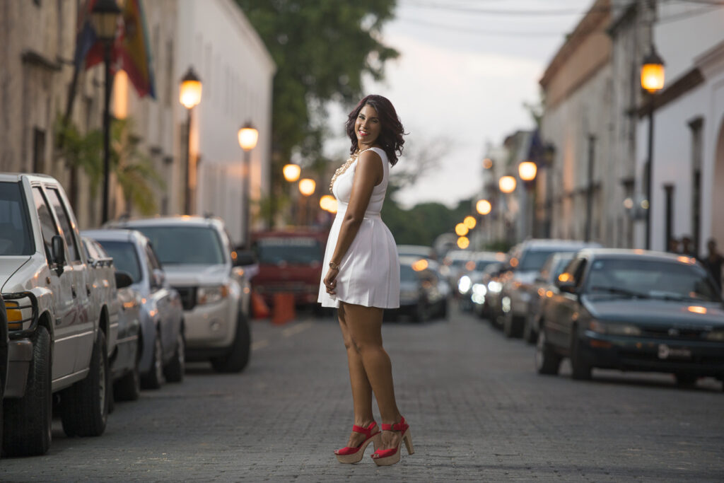 Sesión de fotos de retratos en la Zona Colonial de Santo Domingo, República Dominicana