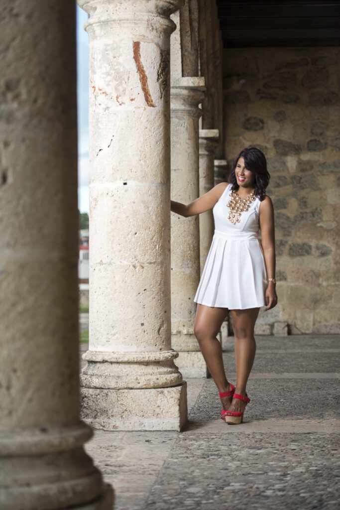Sesión de fotos de retratos en la Zona Colonial de Santo Domingo, República Dominicana