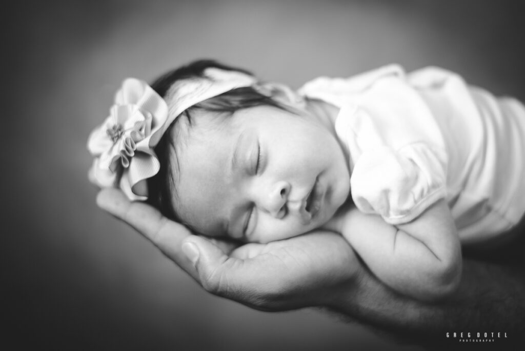 Sesión de fotos de la bebé Camila en su primer mes de recien nacida en Santo Domingo, República Dominicana