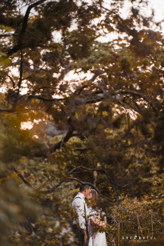 Sesión de fotos de novios para bodas en el jardín botánico de Santo Domingo, República Dominicana