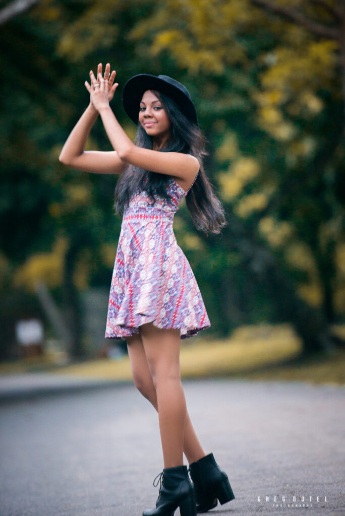 Quinceañera Daiana en el Jardín Botánico de Santo Domingo