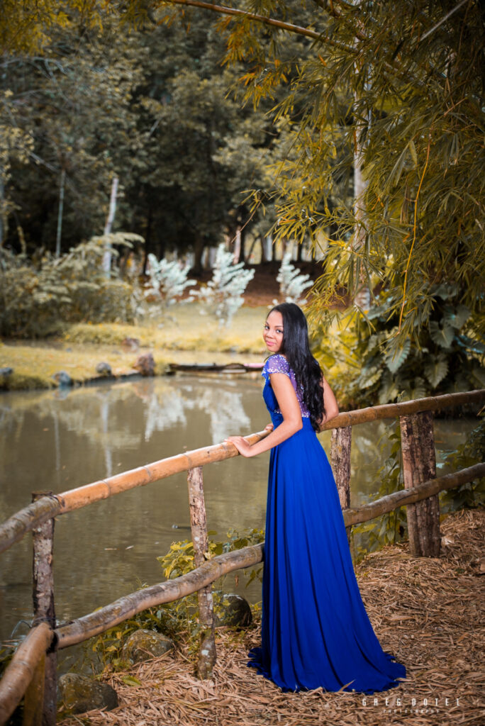 Quinceañera Daiana en el Jardín Botánico de Santo Domingo