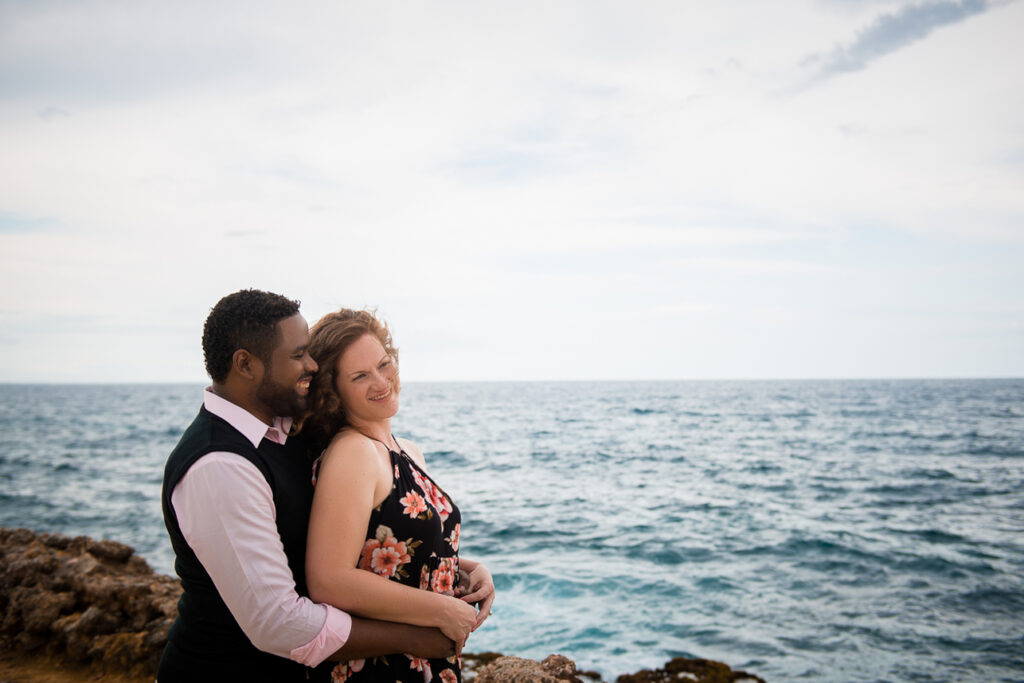 Fotografo dominicano realizó sesión de novios o preboda en la playa de Sans Souci en la ciudad de Santo Domingo, República Dominicana