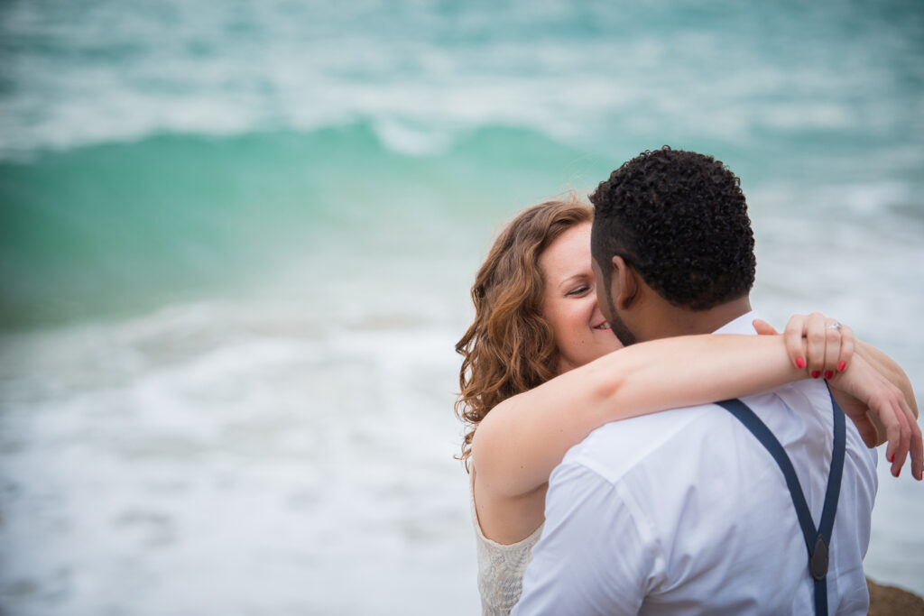 Fotografo dominicano realizó sesión de novios o preboda en la playa de Sans Souci en la ciudad de Santo Domingo, República Dominicana