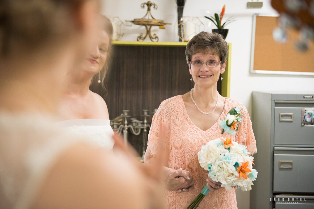 Durante la boda de Tiffany y Joel en la ciudad de Santo Domingo, Republica Dominicana