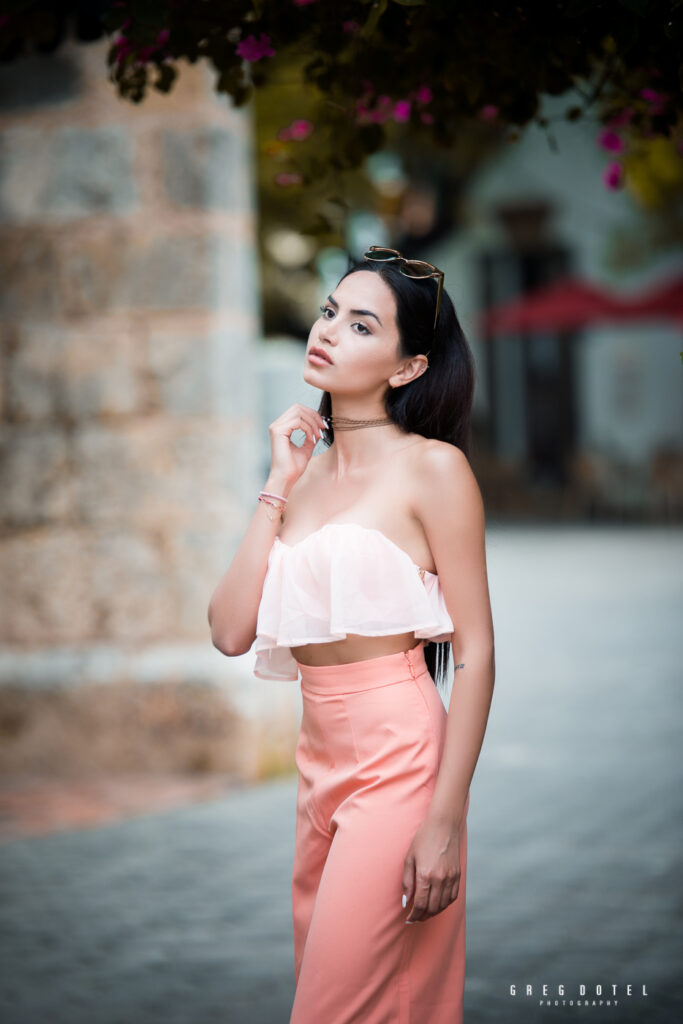 Fotografo de modelos en la Zona Colonial de Santo Domingo con Diipa Koshla