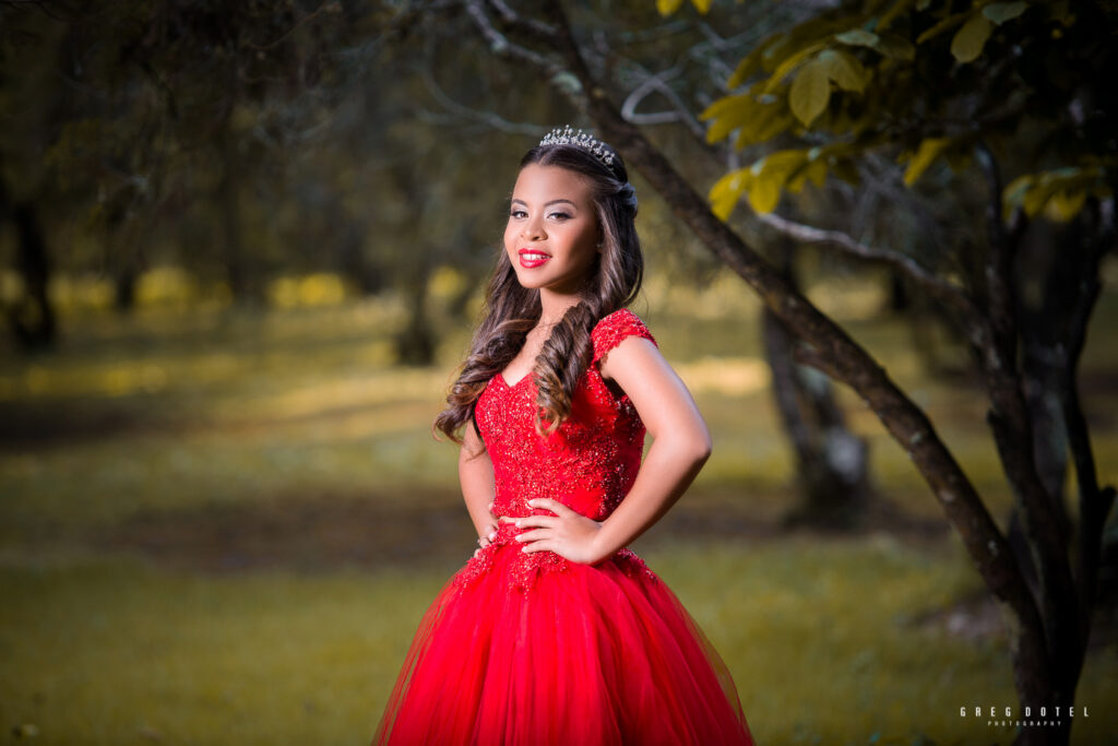 Sesión de fotos de Quinceañera en el Jardín Botánico Nacional de Santo Domingo República Dominicana