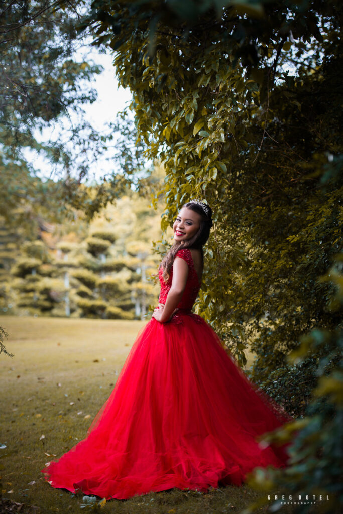 Sesión de fotos de Quinceañera en el Jardín Botánico Nacional de Santo Domingo República Dominicana