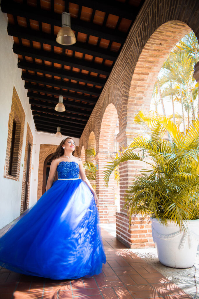 Karen en sus quince años en la Zona Colonial de Santo Domingo Republica Dominicana