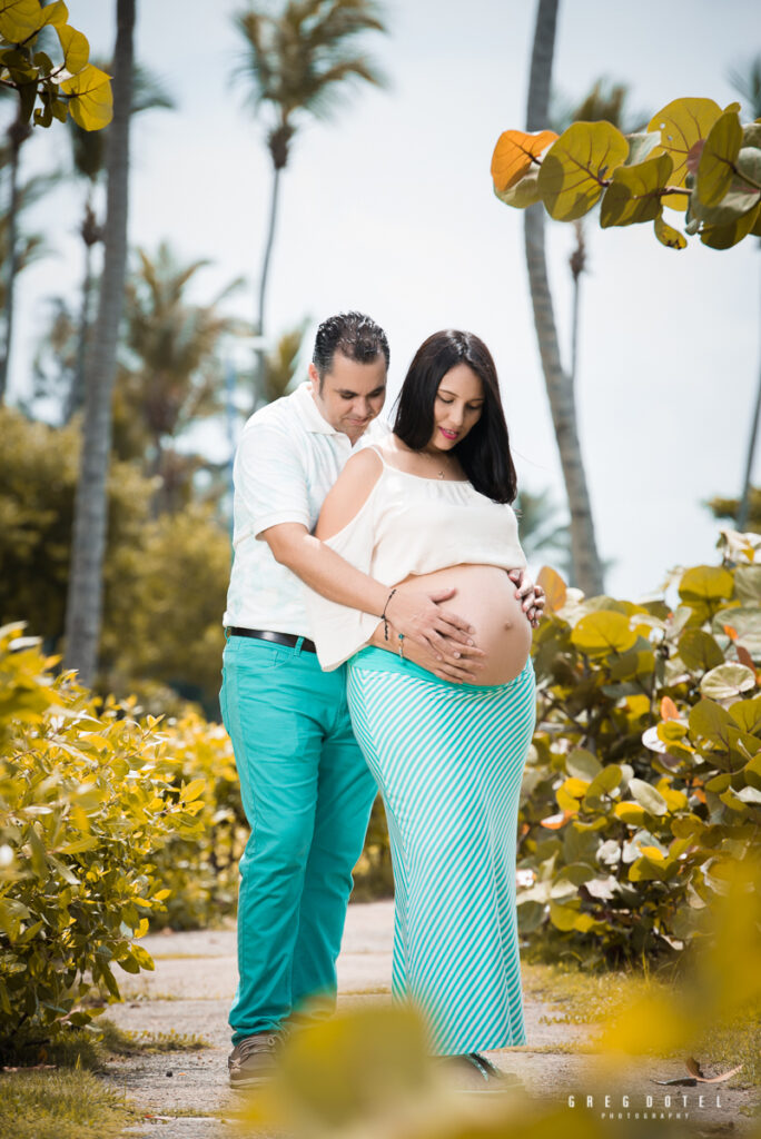 Sesion de fotos de embarazo de paola en el Acuario Nacional de Santo Domingo, República Dominicana