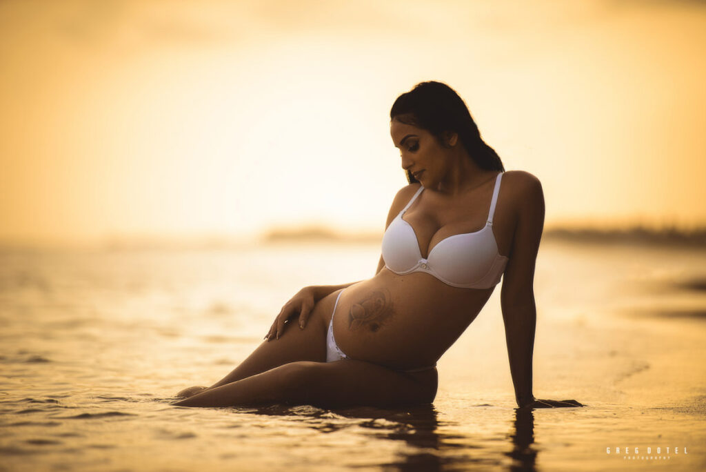 Fotos de la hermosa embarazada Arianna en las playas de Juan Dolio Republica Dominicana