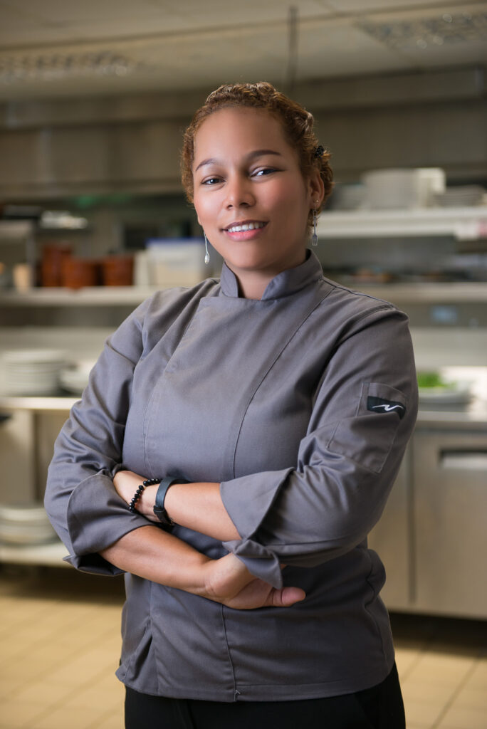 Retratos corporativos a la chef Noemi en el restaurante Jalao de la Zona Colonial de Santo Domingo Republica Dominicana