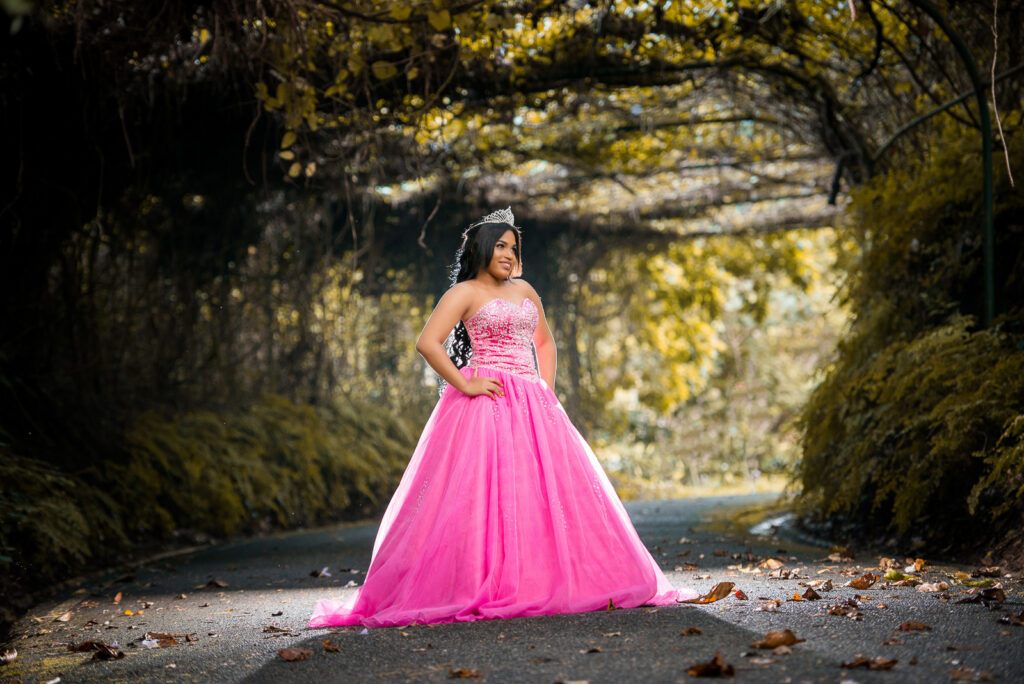 Quinceañera Stephanie en el Jardín Botánico de Santo Domingo, República Dominicana