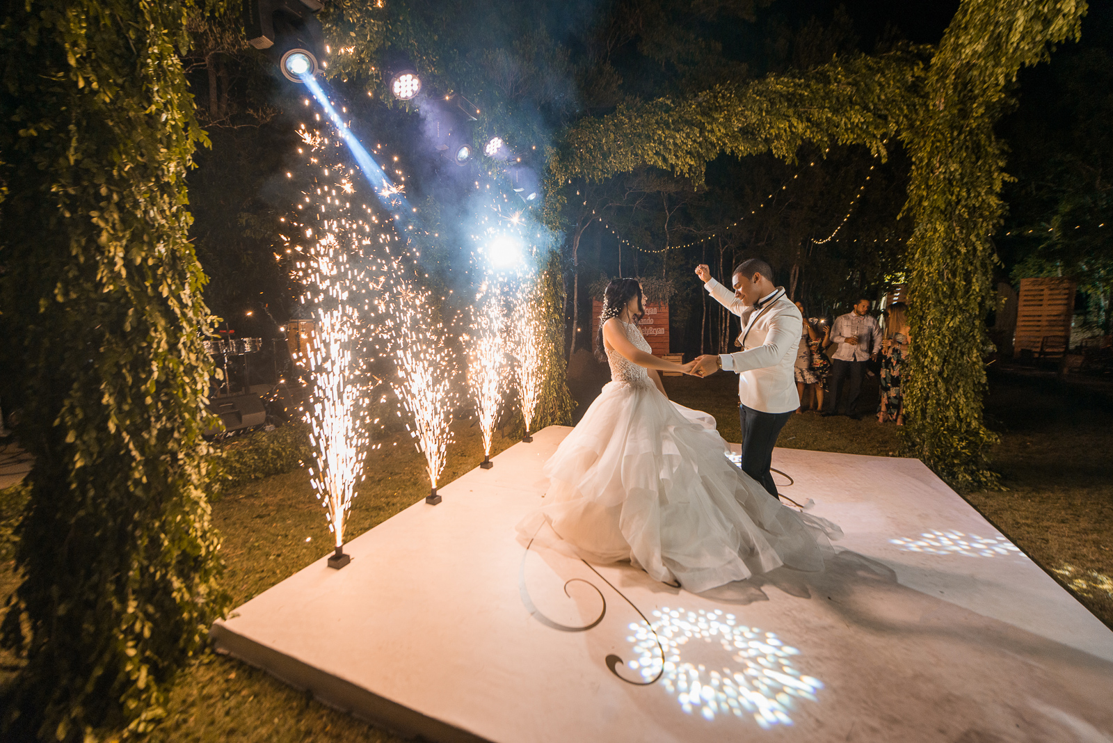 Boda de Massiel y Bryant en el Metro Country Club de República Dominicana