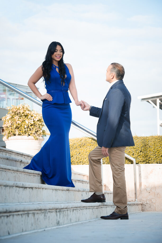 Hermosa Sesión de novios o pre boda de Alejandra y Luis en el Club Náutico de Santo Domingo, República Dominicana