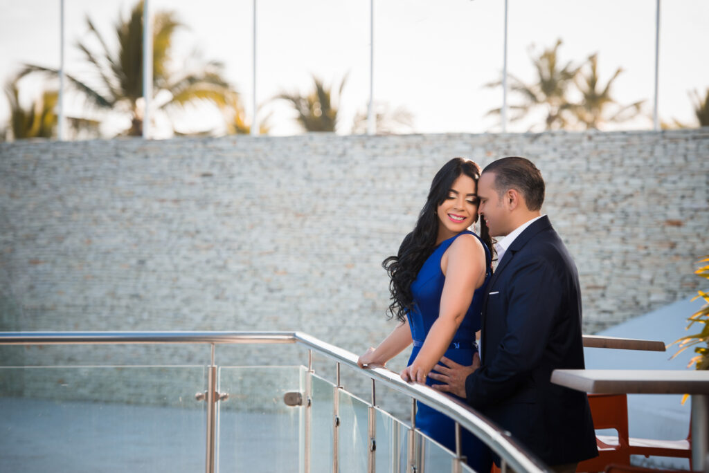 Hermosa Sesión de novios o pre boda de Alejandra y Luis en el Club Náutico de Santo Domingo, República Dominicana