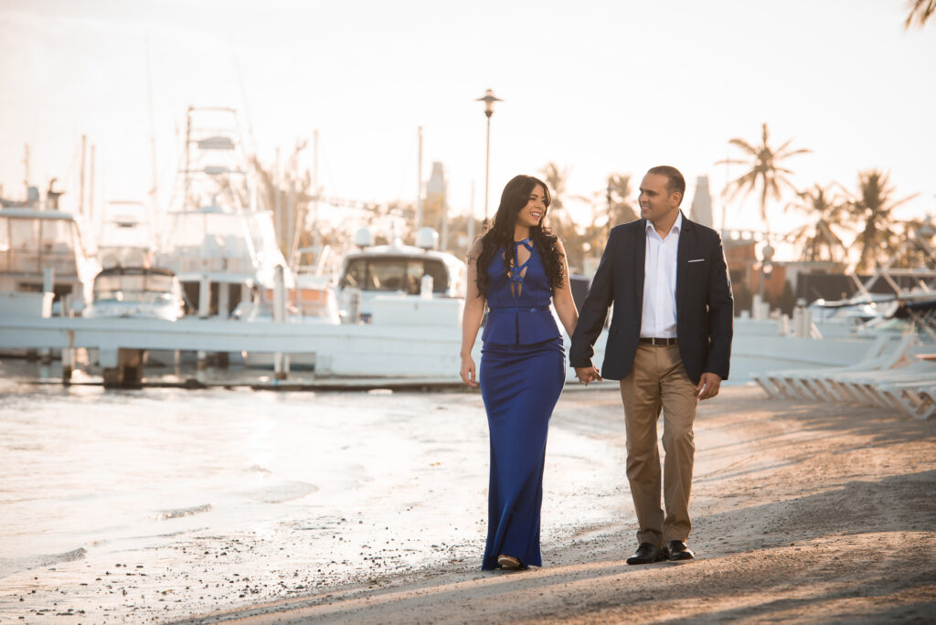 Hermosa Sesión de novios o pre boda de Alejandra y Luis en el Club Náutico de Santo Domingo, República Dominicana