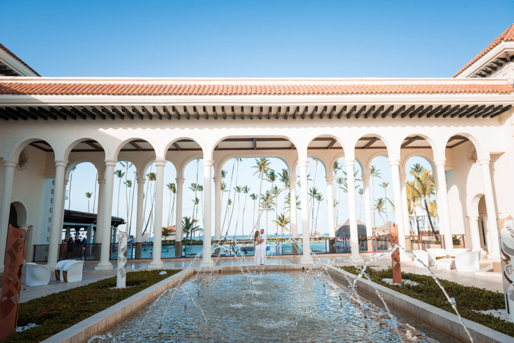 Sesion de novios o pre boda de Estela y Angel en el Hotel Paradisus Punta Cana, Republica Dominicana