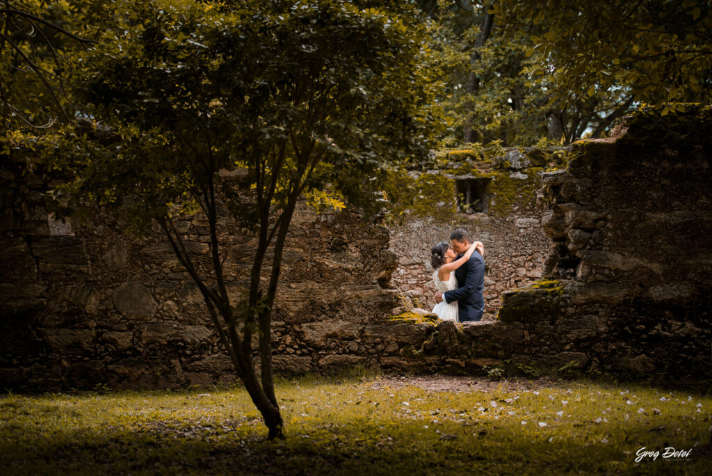 Sesión de fotos de novios o pre boda de Florangel y Cesareo en el las Ruinas de Engombe de Santo Domingo, República Dominicana por el fotografo dominicano Greg Dotel Photography