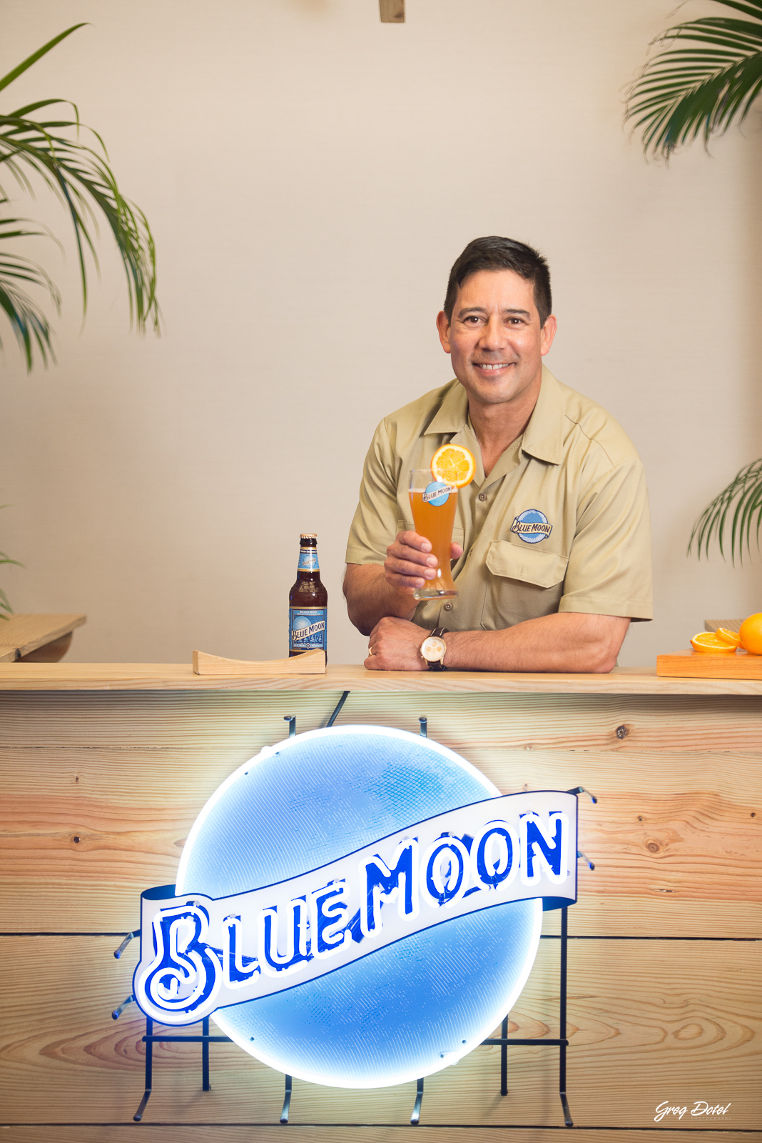 Evento corporativo donde cubrimos en fotografías la presentación de la cerveza Blue Moon en Santo Domingo, República Dominicana