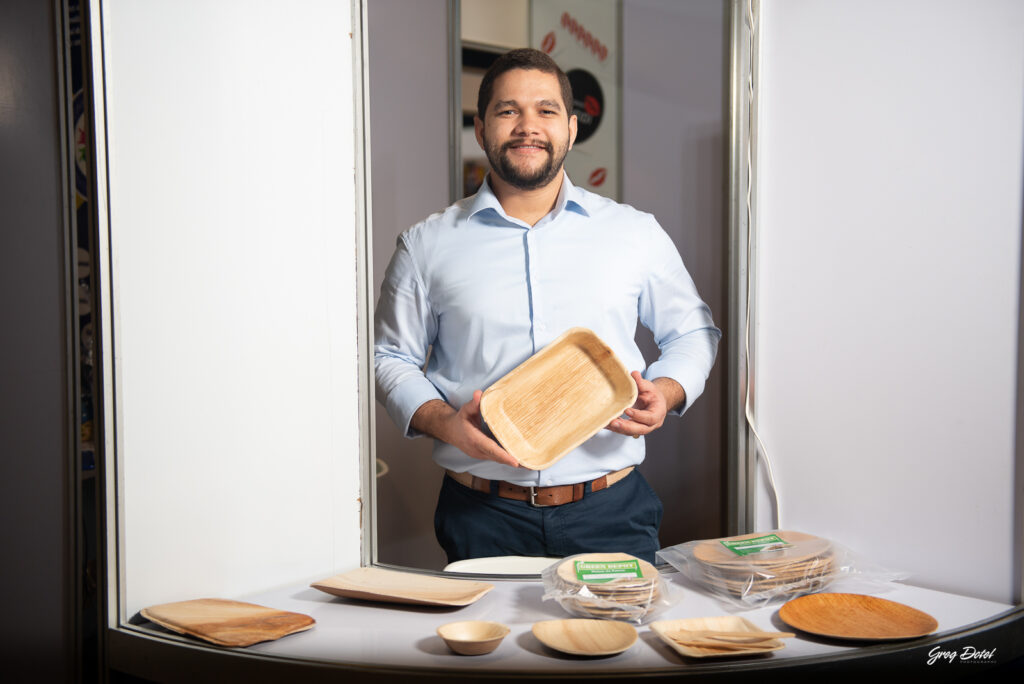 Cobertura de la feria emprendedores donde empresas y emprendedores mostraron sus innovaciones en este importante evento corporativo de la República Dominicana