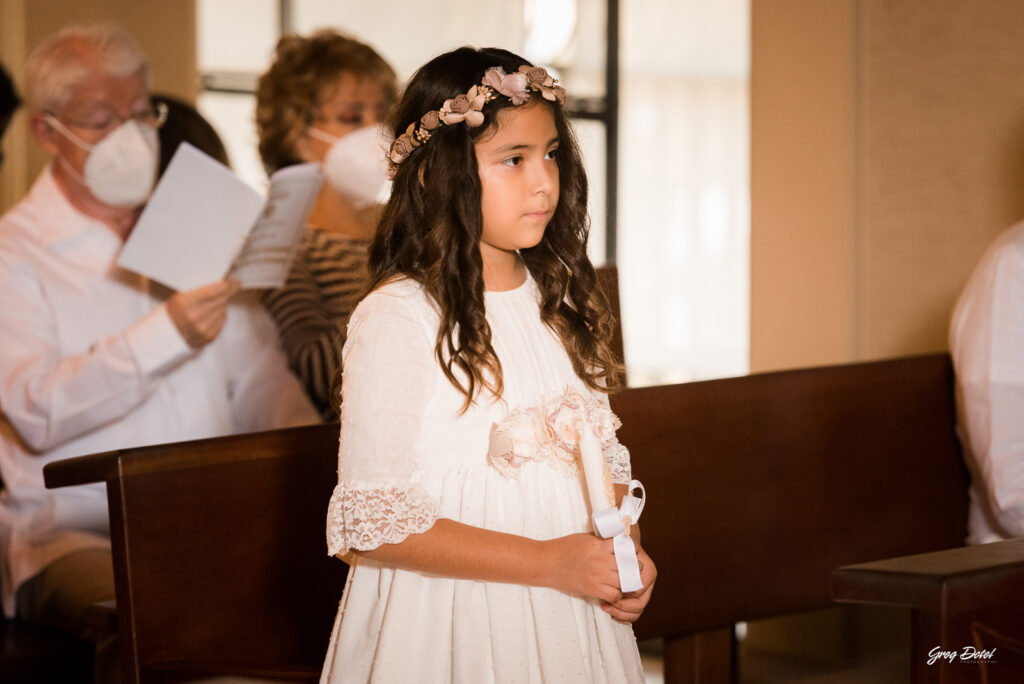 Fotos de la primera comunión de María José y Mateo en Santo Domingo, República Dominicana por el fotógrafo Greg Dotel