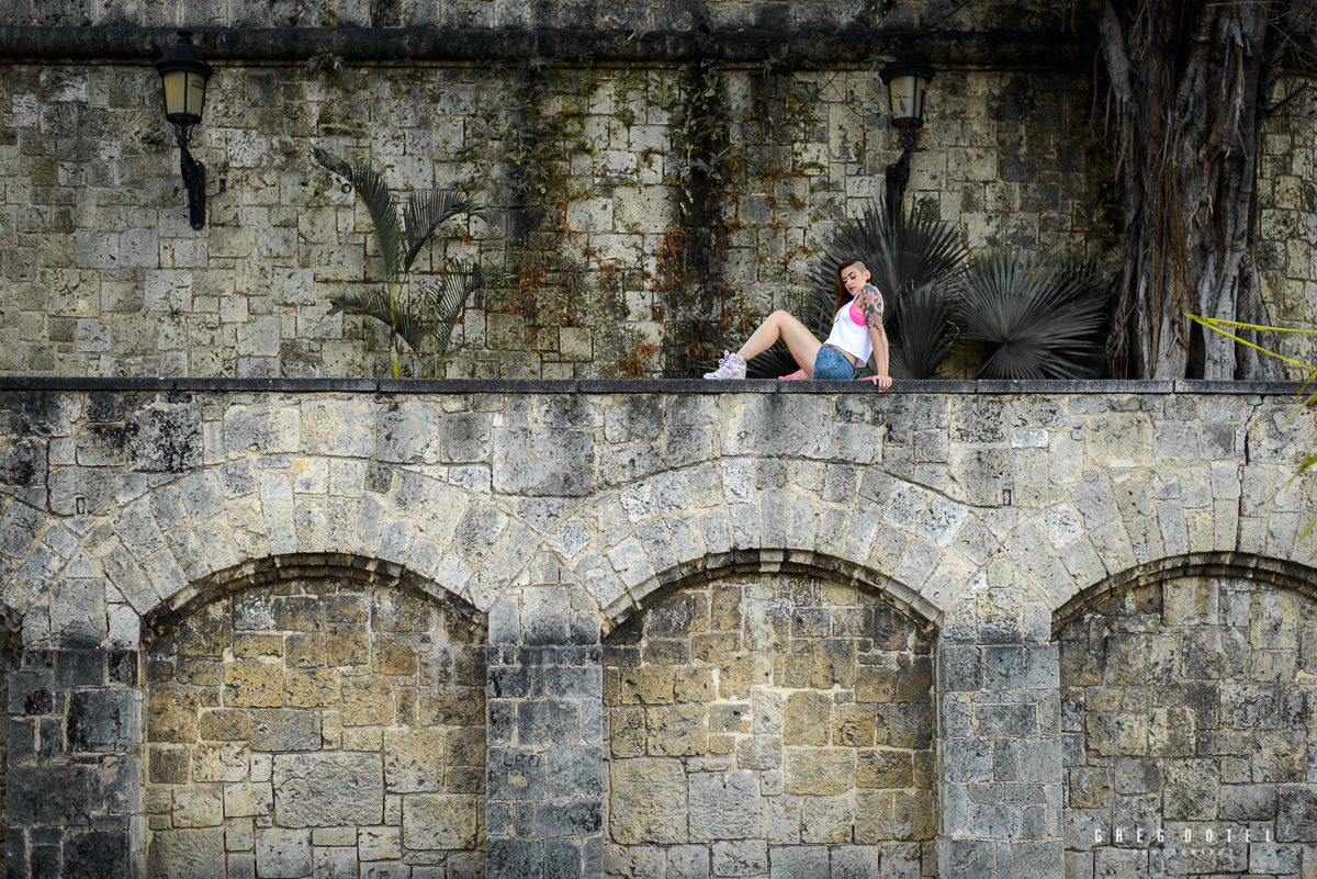 Sesiones de fotos personales y retratos en la Zona Colonial de Santo Domingo, República Dominicana