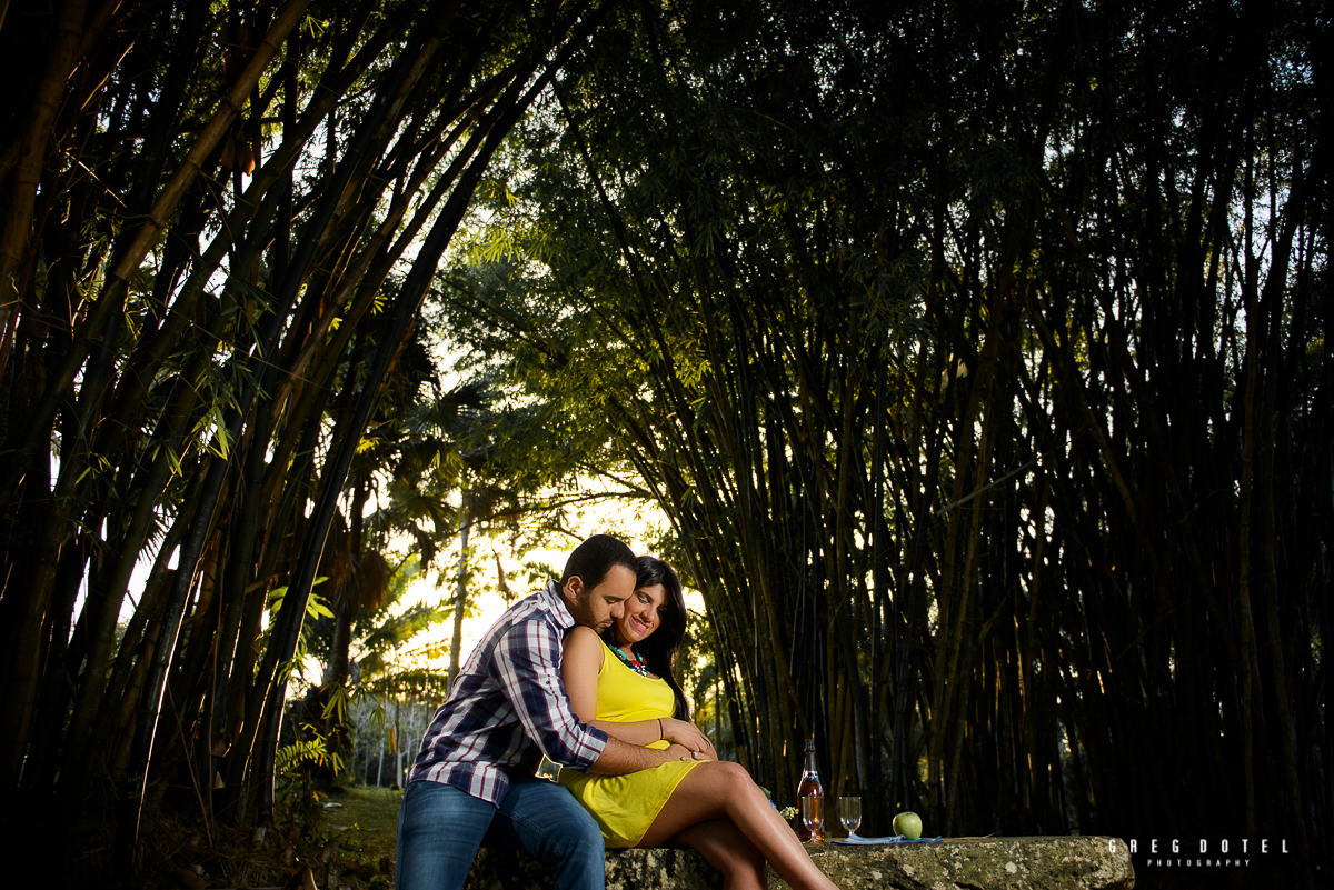 Sesión de fotos de embarazada en el Jardin Botanico de Santo Domingo, República Dominicana