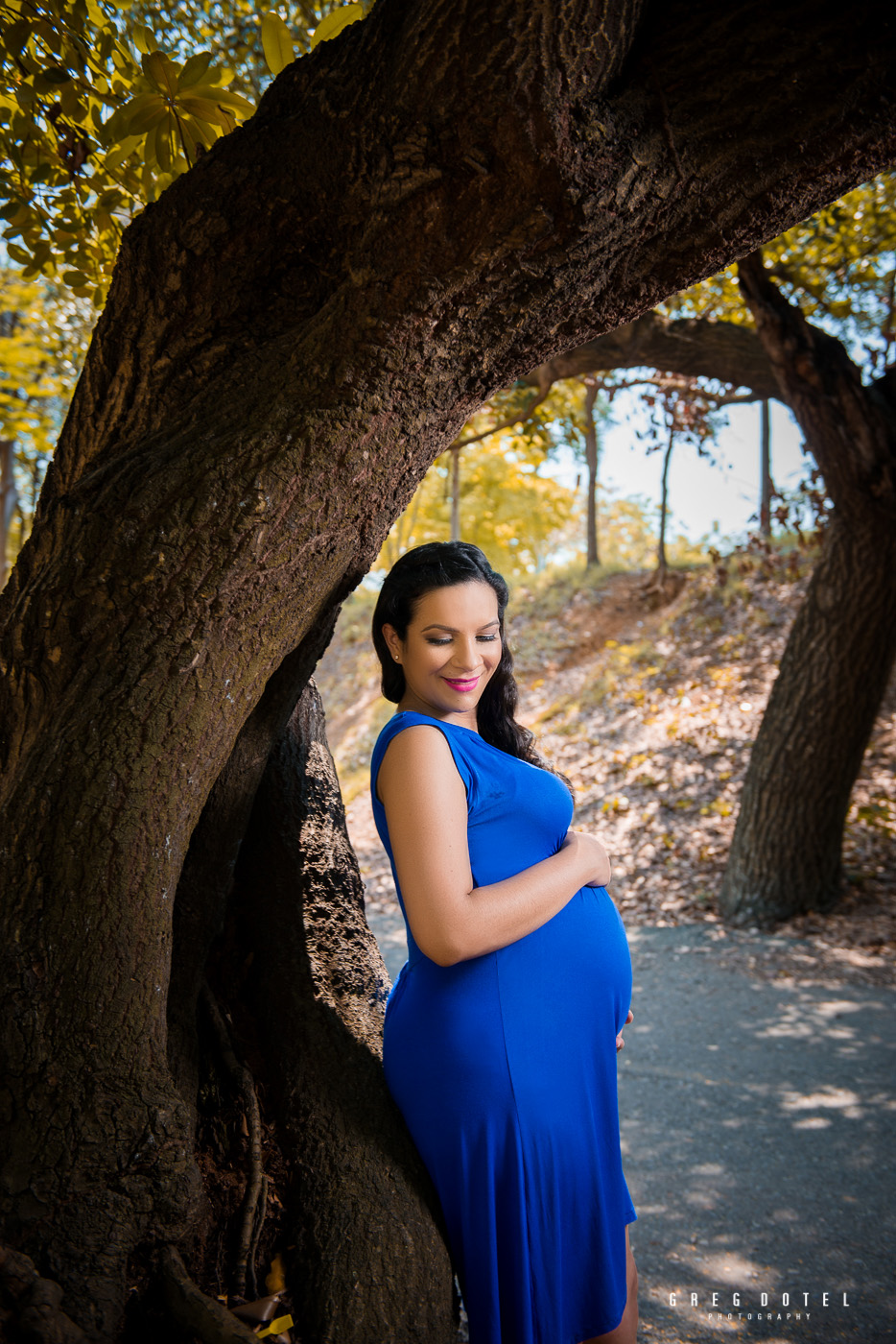 Sesion de fotos de embarazada en el parque mirador sur de Santo Domingo, Republica Dominicana