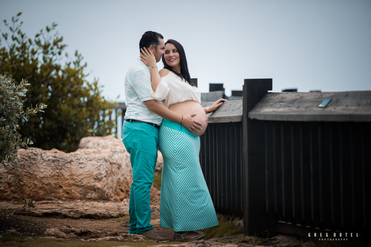 Sesion de fotos de embarazo de paola en el Acuario Nacional de Santo Domingo, República Dominicana