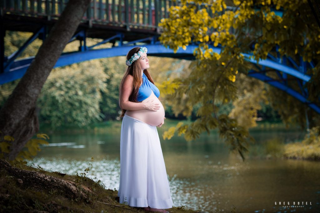 Sesion de fotos de hermosa embarazada en el parque mirador norte de santo domingo