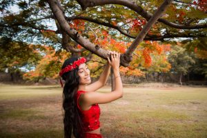 Sesión de fotos de 15 años de Luisanna en el Parque Mirador Sur de Santo Domingo, República Dominicana