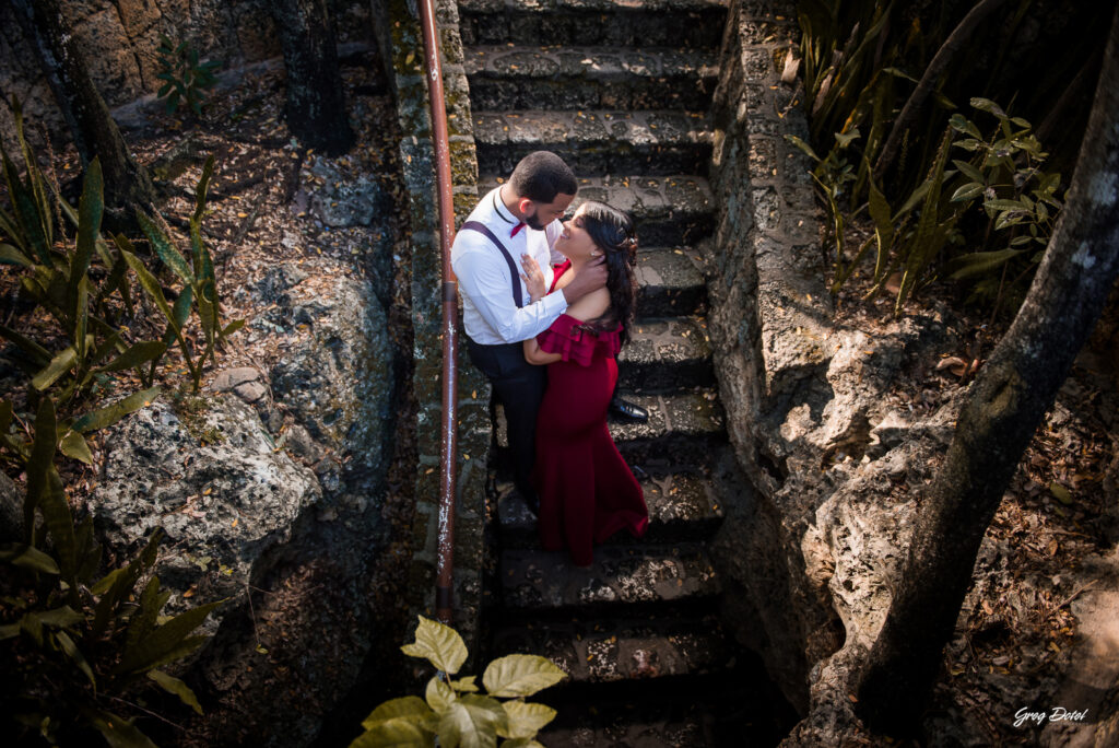 Sesion de fotos de novios o pre boda en el parque Los 3 ojos, Santo Domingo, República Dominicana por el fotógrafo dominicano Greg Dotel