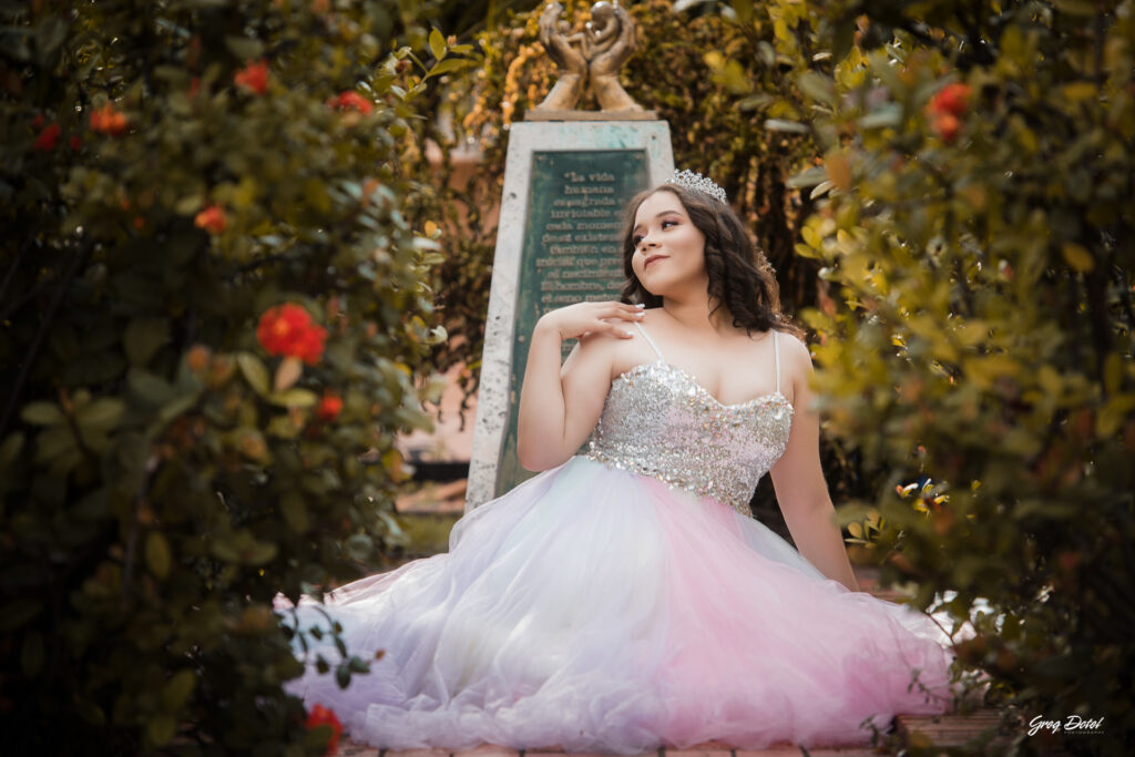 Sesion de fotos de 15 años de Yanelis en la Zona Colonial de Santo Domingo, República Dominicana. Hermoso vestido de quinceañera en la Zona Colonial.