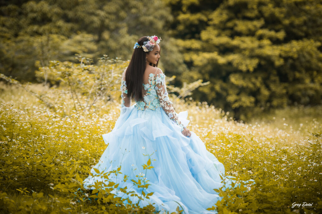 Sesion de fotos de 15 años hermosas y modernas de Carismell en el Jardin Botanico de Santo Domingo, República Dominicana