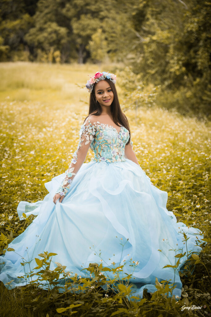 Sesion de fotos de 15 años hermosas y modernas de Carismell en el Jardin Botanico de Santo Domingo, República Dominicana