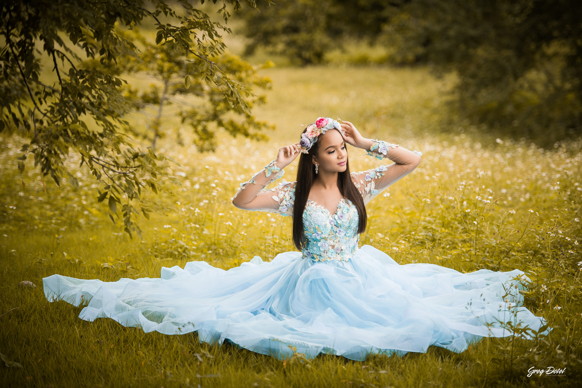 Sesion de fotos de 15 años hermosas y modernas de Carismell en el Jardin Botanico de Santo Domingo, República Dominicana