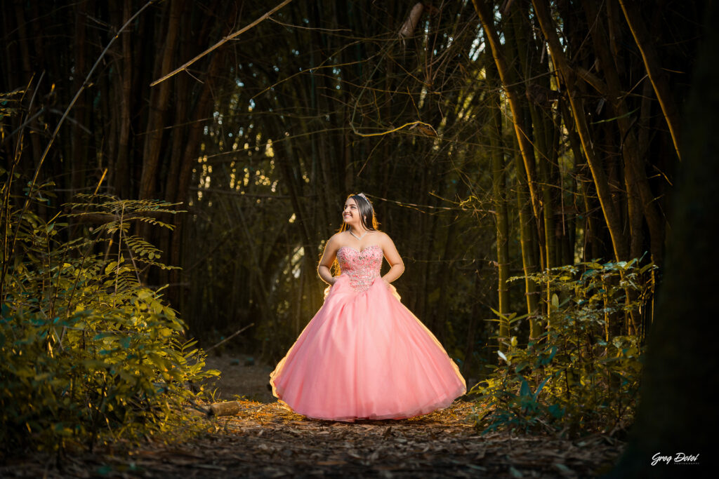 Sesion de fotos de 15 años de Brendaly en el Jardin Botanico Nacional de Santo Domingo, República Dominicana
