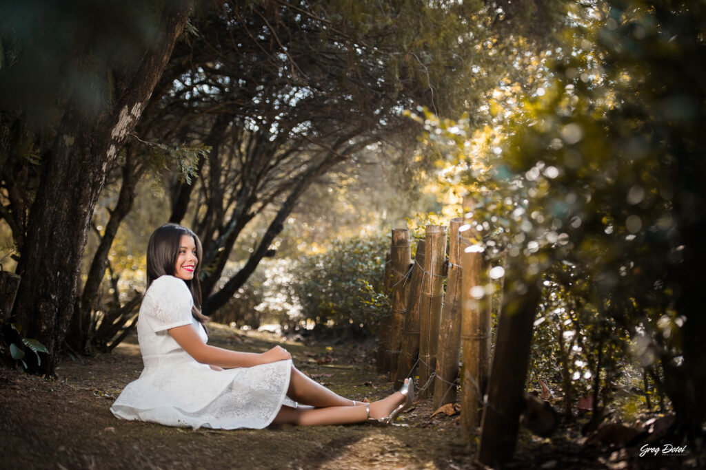Sesion de fotos de quinceañeras modernas de Franny en el Jardin Botanico Nacional de Santo Domingo, República Dominicana