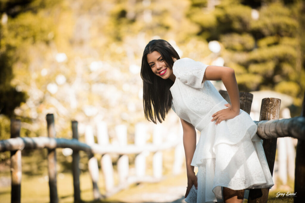 Sesion de fotos de quinceañeras modernas de Franny en el Jardin Botanico Nacional de Santo Domingo, República Dominicana