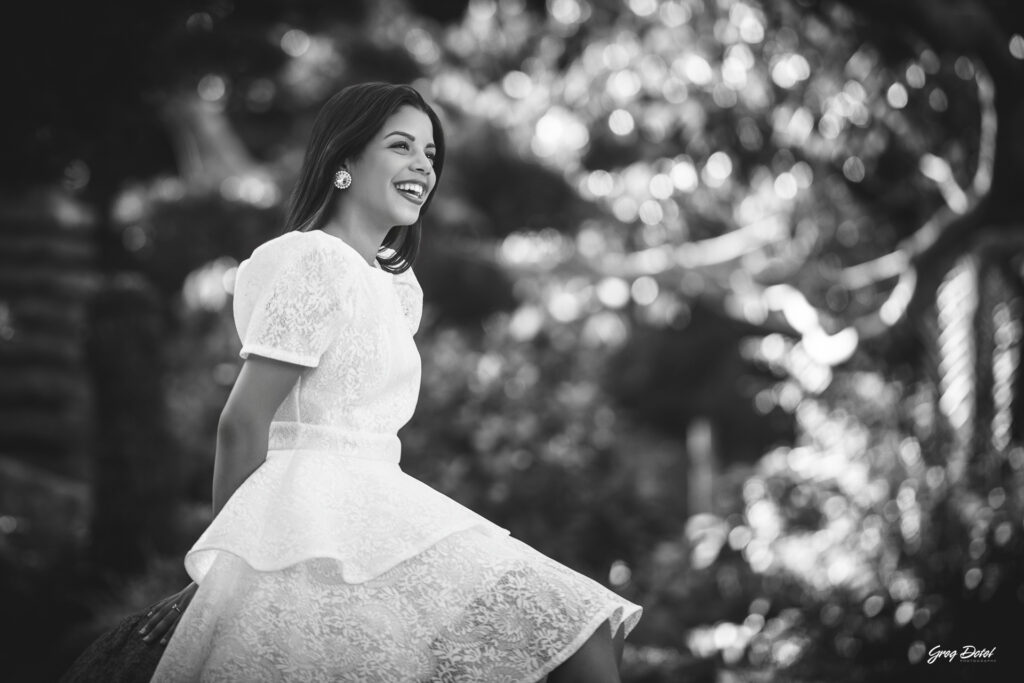 Sesion de fotos de quinceañeras modernas de Franny en el Jardin Botanico Nacional de Santo Domingo, República Dominicana